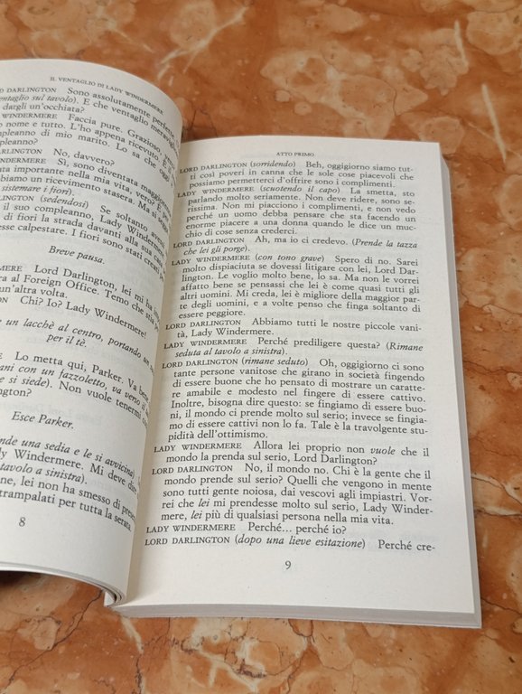 Il ventaglio di Lady Windermere-L'importanza di essere Fedele-Salomé. I Grandi … | Immagine Gallery 8