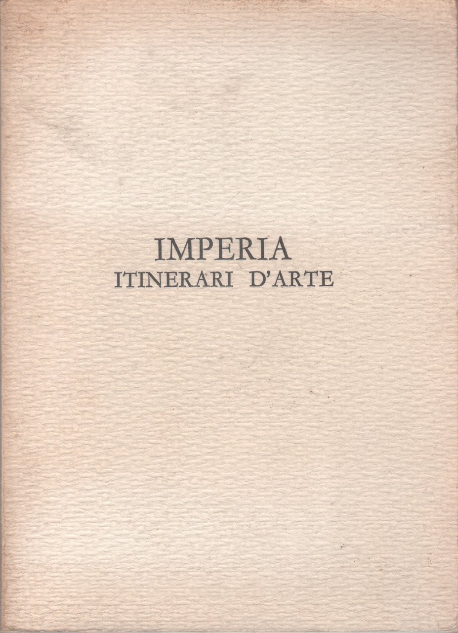 Imperia itinerari d'arte | Immagine principale