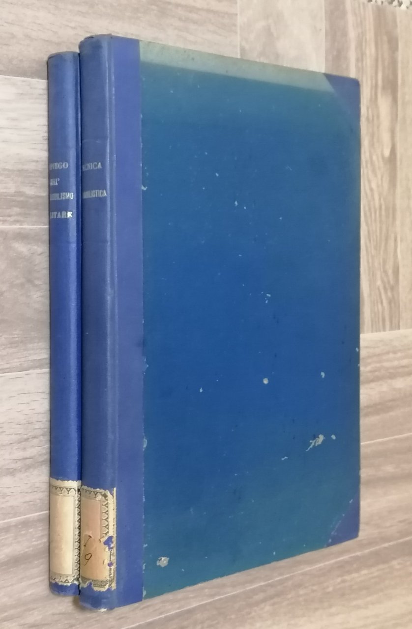 Impiego Automobilismo Militare + Lezioni di Tecnica Automobilistica 2 Libri …