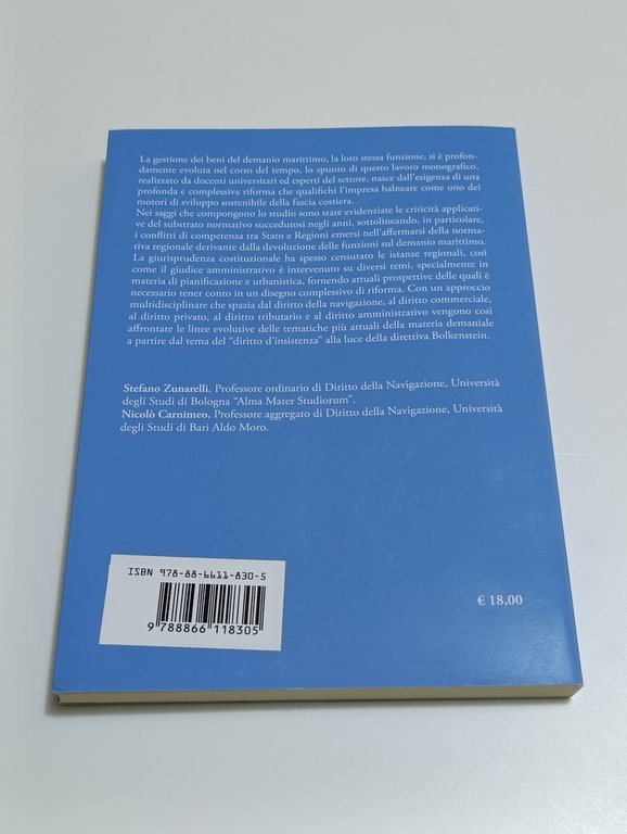 Impresa balneare sul demanio marittimo