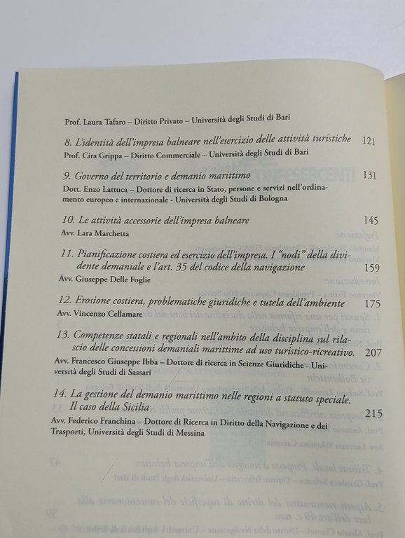 Impresa balneare sul demanio marittimo