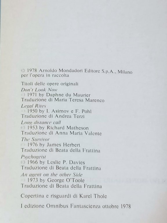 Incontri coi fantaspiriti