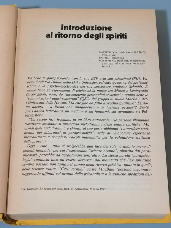 Incontri coi fantaspiriti