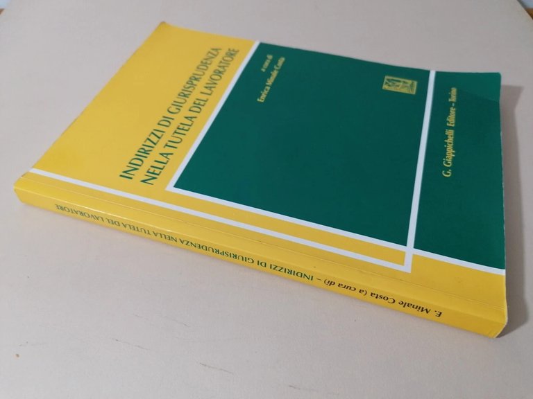 Indirizzi Di Giurisprudenza Nella Tutela Del Lavoratore Libro Minale Costa …
