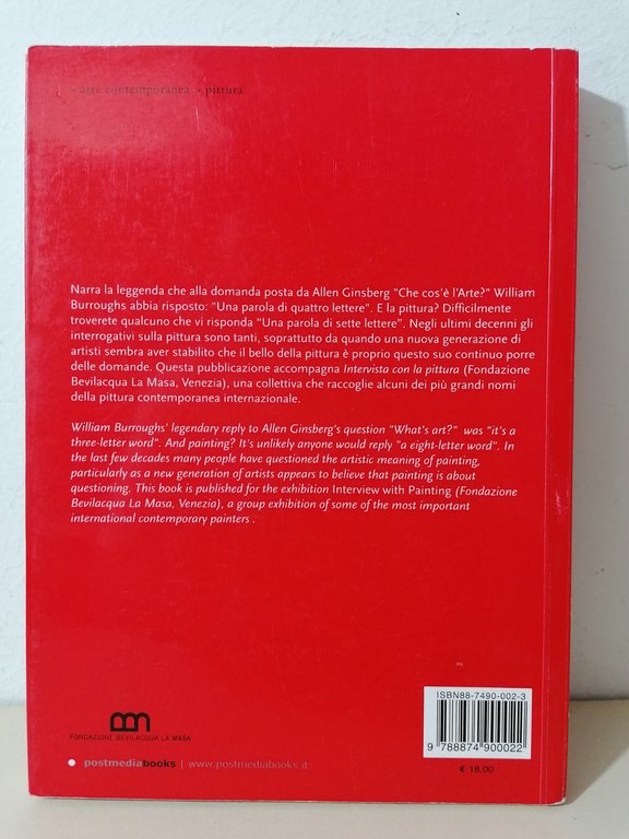 Intervista con la pittura. Ediz. italiana e inglese