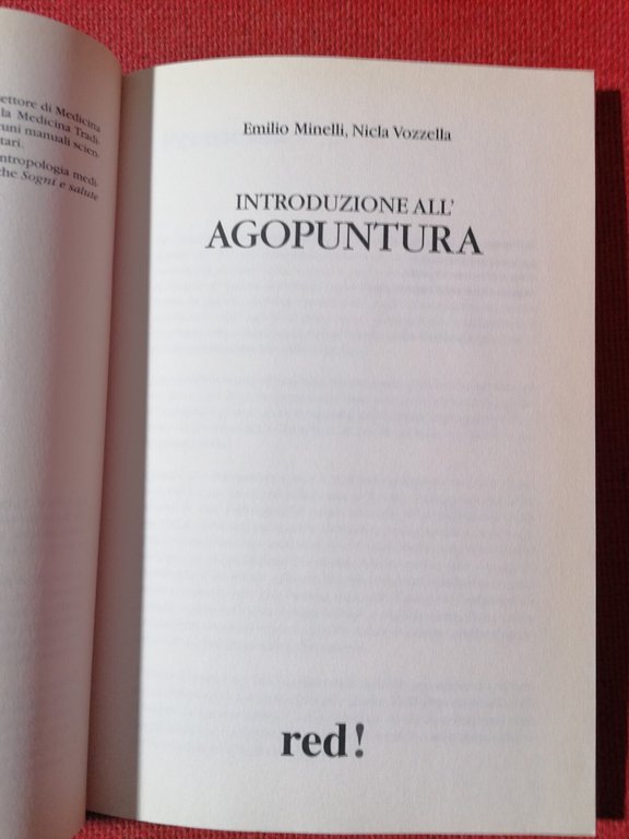 Introduzione all'agopuntura