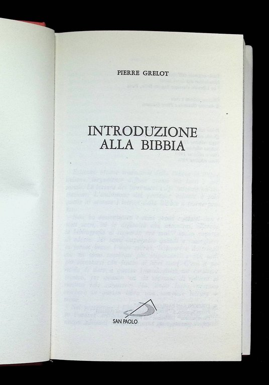 Introduzione alla Bibbia