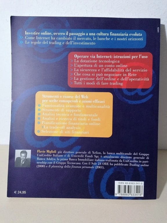 Investire Online Libro Flavio Miglioli Risparmio Gestito in Rete 8883633415