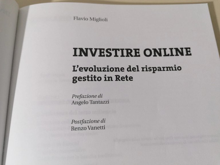 Investire Online Libro Flavio Miglioli Risparmio Gestito in Rete 8883633415