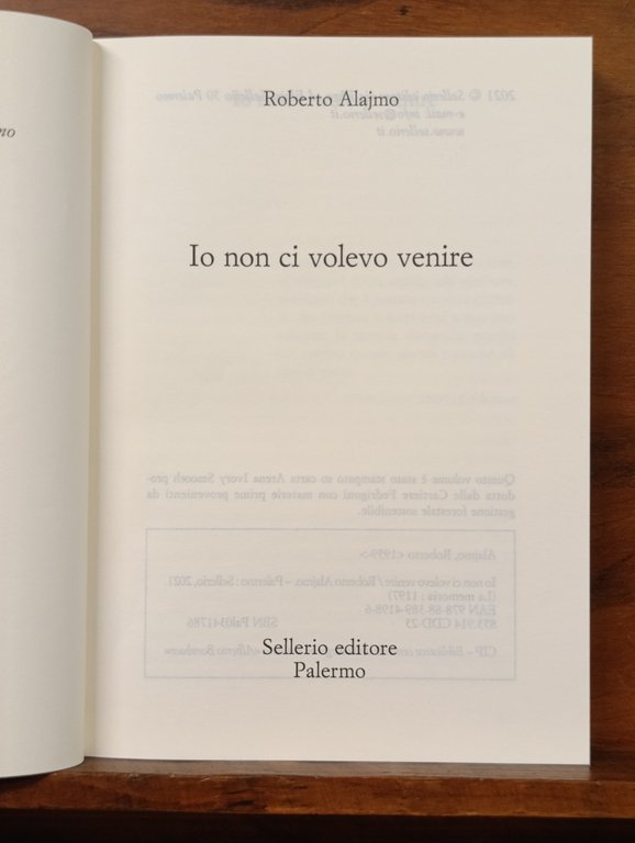 Io non ci volevo venire | Immagine Gallery 6