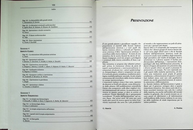 IPERTENSIONE ARTERIOSA: IL CONTRIBUTO DELLA RICERCA ITALIANA: