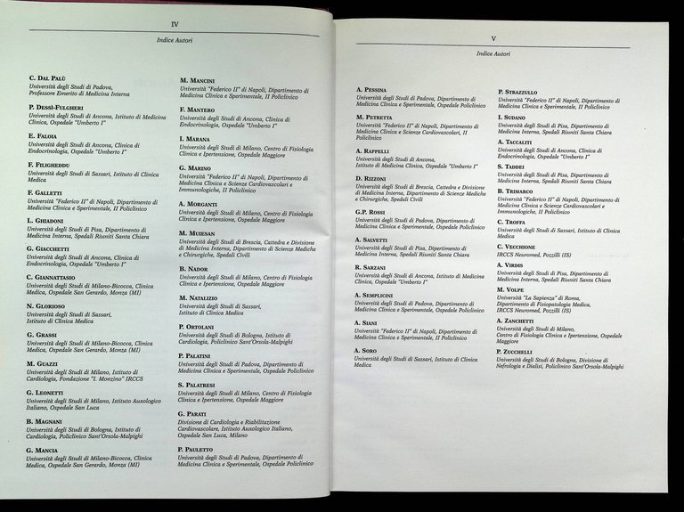 IPERTENSIONE ARTERIOSA: IL CONTRIBUTO DELLA RICERCA ITALIANA: