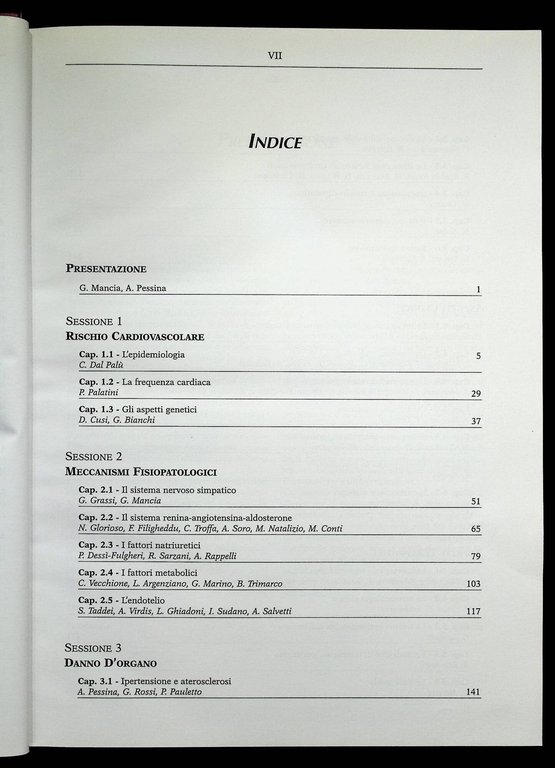 IPERTENSIONE ARTERIOSA: IL CONTRIBUTO DELLA RICERCA ITALIANA: