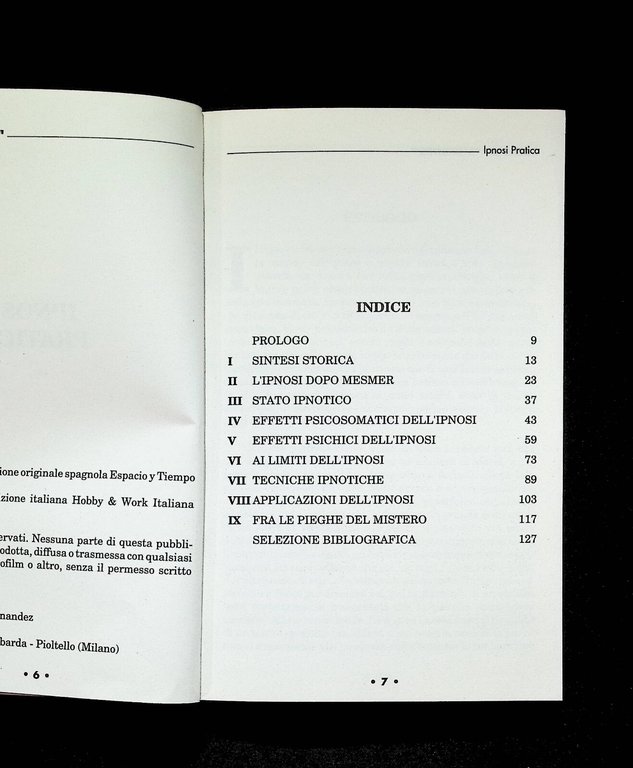 Ipnosi Pratica I Libri de l'Ignoto 1 Hobby &amp; Work …