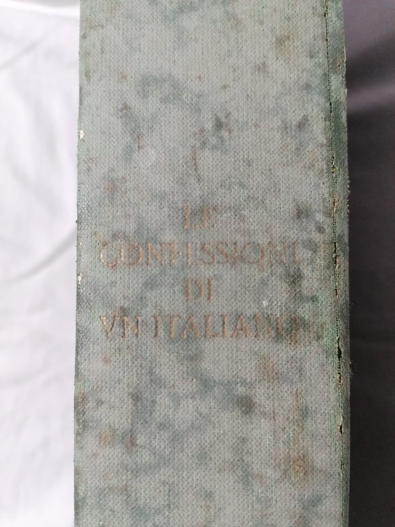 Ippolito Nievo Confessioni Di Un Italiano Libro Treves Treccani Gustavino …