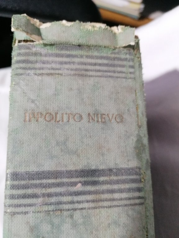 Ippolito Nievo Confessioni Di Un Italiano Libro Treves Treccani Gustavino …