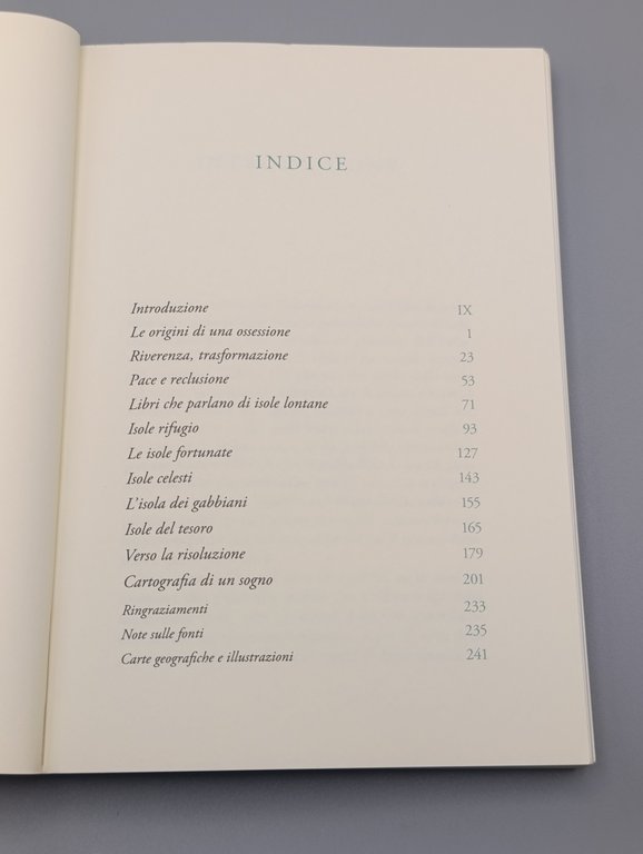 Isole. Cartografia di un sogno