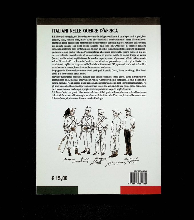 Italiani Nelle Guerre d'Africa Libro Orazio Ferrara IBN 9788875651435 | Immagine Gallery 2
