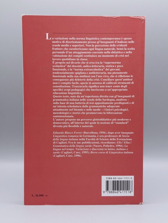 Italiano, sardo e lingue moderne a scuola : verso una …