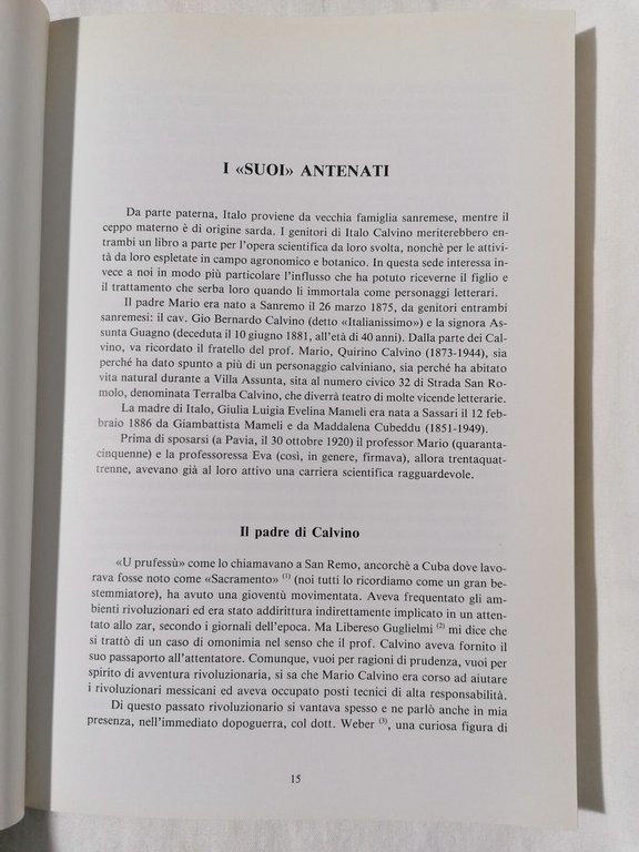 Italo Calvino A Sanremo Libro Piero Ferrua Famija Sanremasca Biografia …