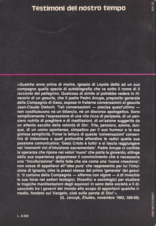 Itinerario di un gesuita : colloqui con Jean-Claude Dietsch | Immagine Gallery 2