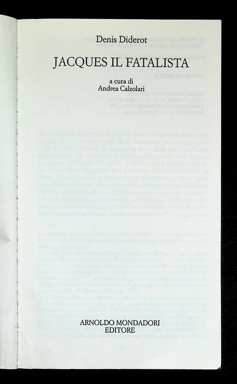 Jacques il fatalista