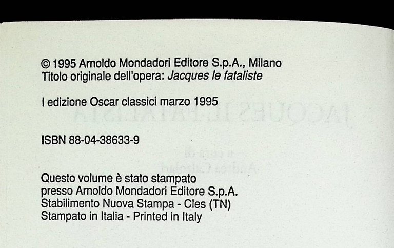 Jacques il fatalista