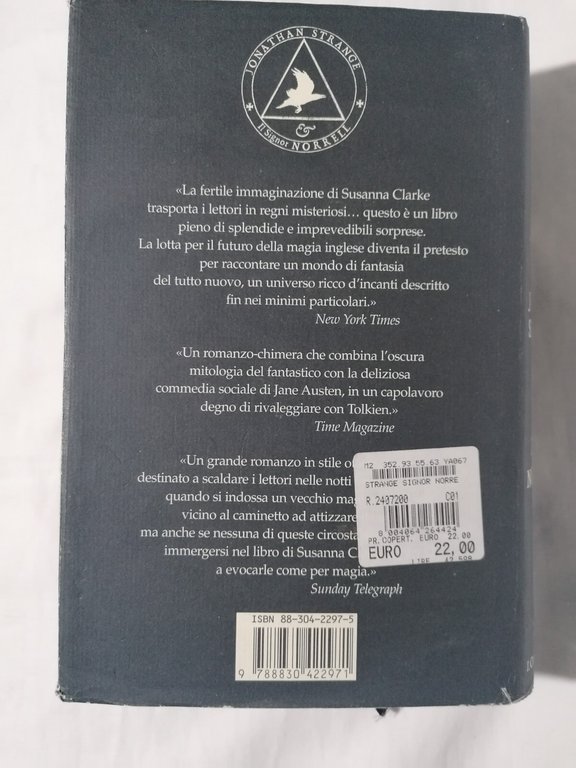 Jonathan Strange &amp; Il Signor Norrell