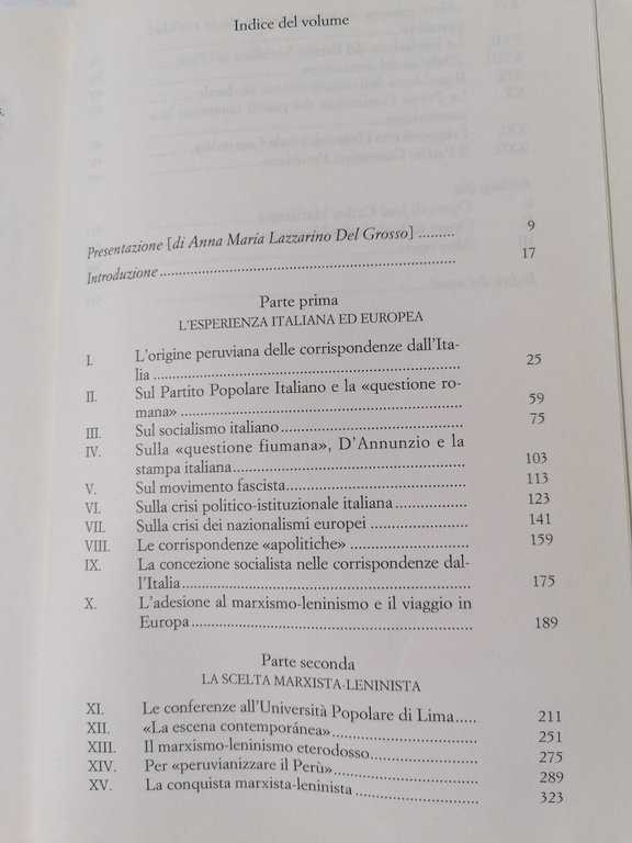 José Carlos Mariategui E Il Socialismo Moderno Libro Petrini ETS …