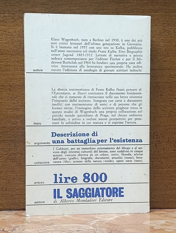 Kafka. Descrizione di una Battaglia per l'Esistenza. I Gabbiani | Immagine Gallery 2