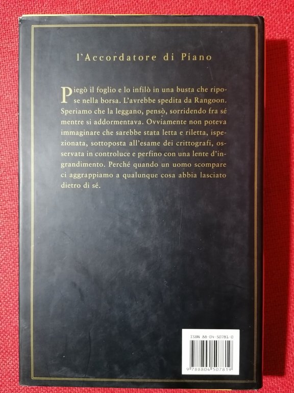 L'accordatore di piano