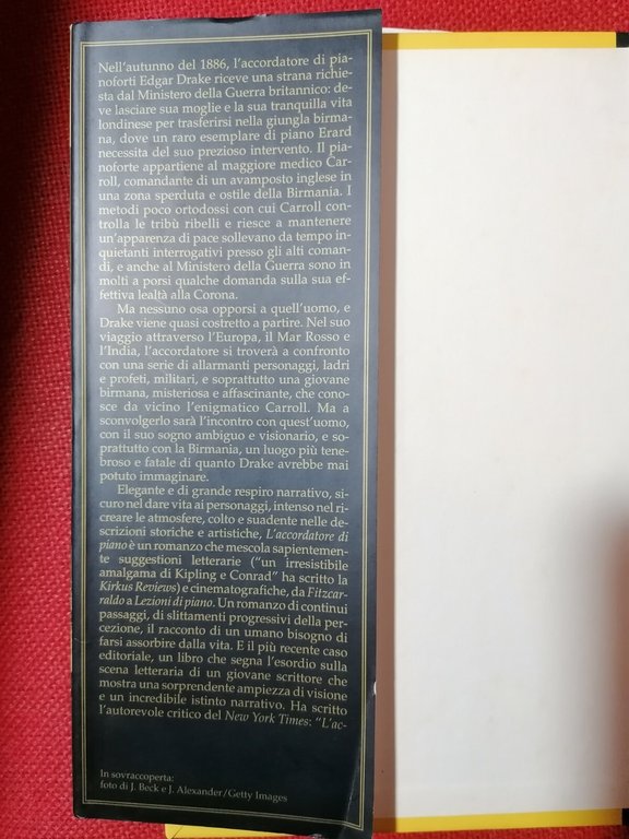 L'accordatore di piano