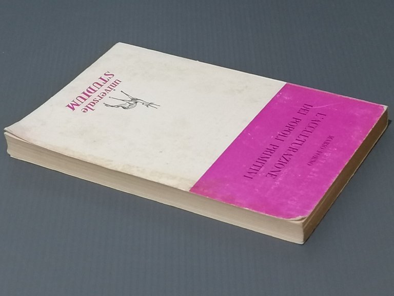 L'Acculturazione Dei Popoli Primitivi Libro Mario Forno Universale Studium 1968