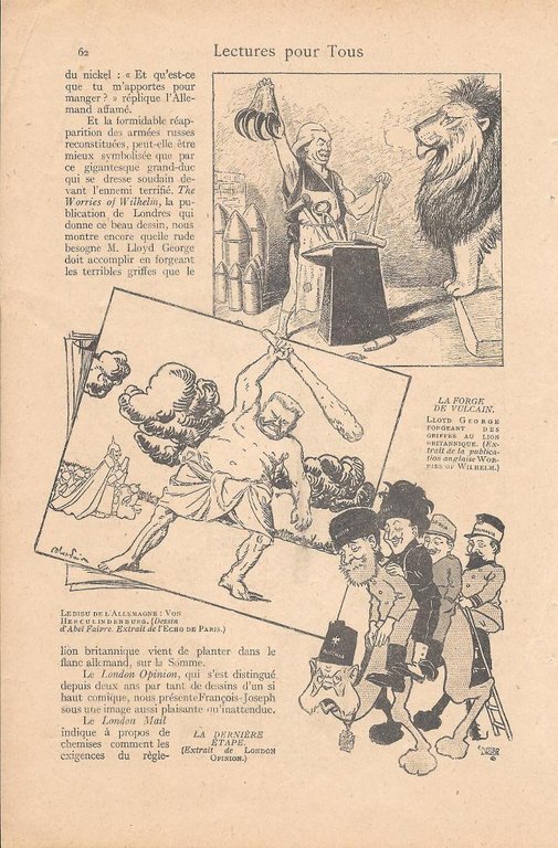 L'actualité par la caricature. Stampa 1916 | Immagine Gallery 3