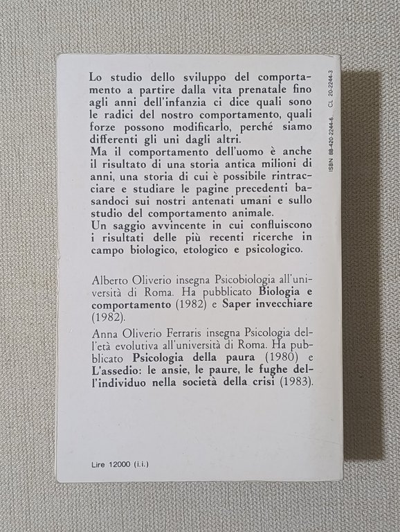 L'alba del comportamento umano