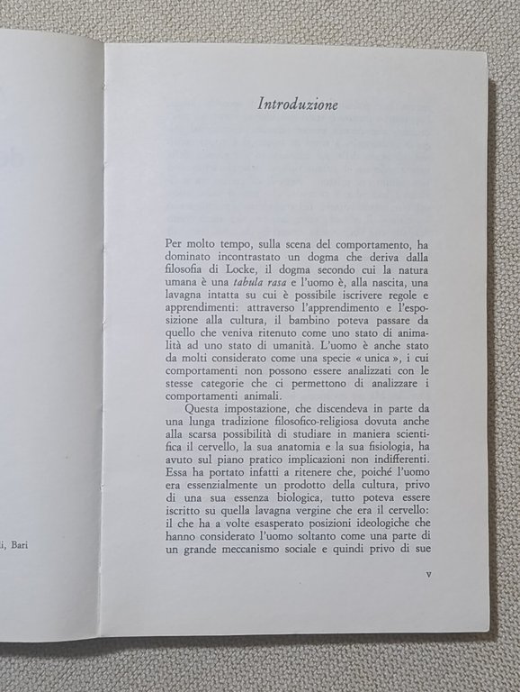 L'alba del comportamento umano