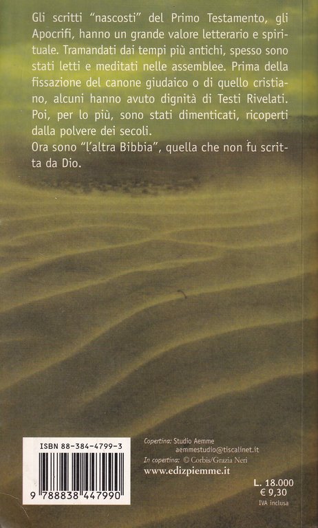 L'altra Bibbia che non fu scritta da Dio. Antico Testamento … | Immagine Gallery 2