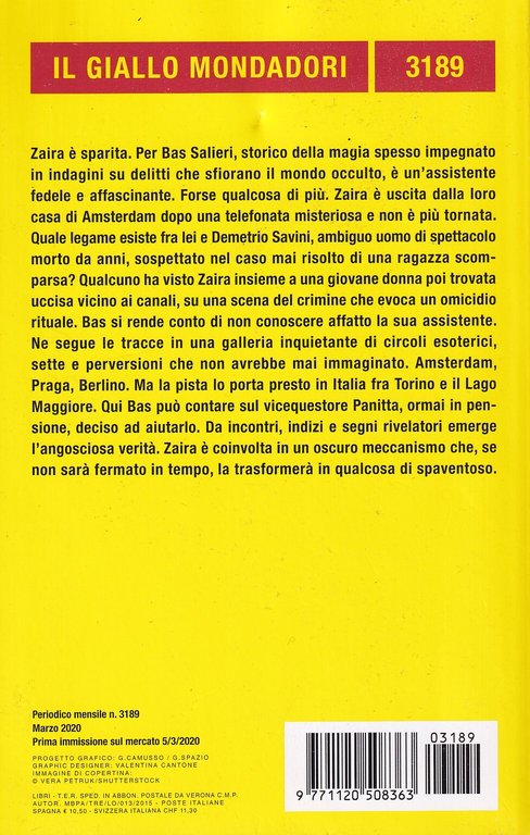 L'amante di pietra. Il Giallo Mondadori 3189 | Immagine Gallery 2