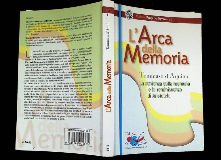 L'arca della memoria. La sentenza sulla memoria e la riminiscenza … | Immagine Gallery 9