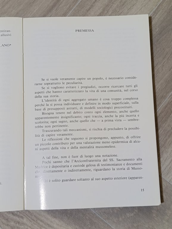 L'Arciconfraternita del SS. Sacramento alla Madrice nell'esperienza confraternale mussomelese