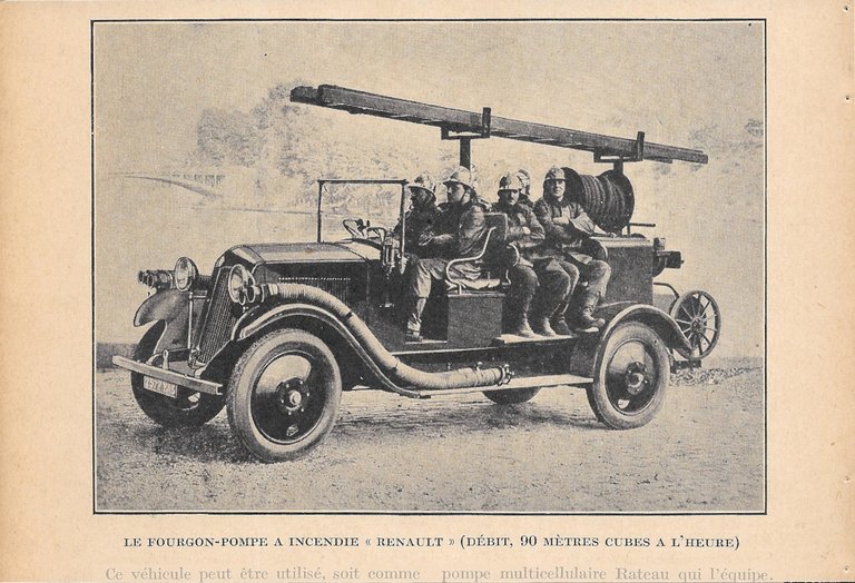 L'arroseuse-pompe a incendie Renault / Le fourgon-pompe a incendie Renault … | Immagine Gallery 2