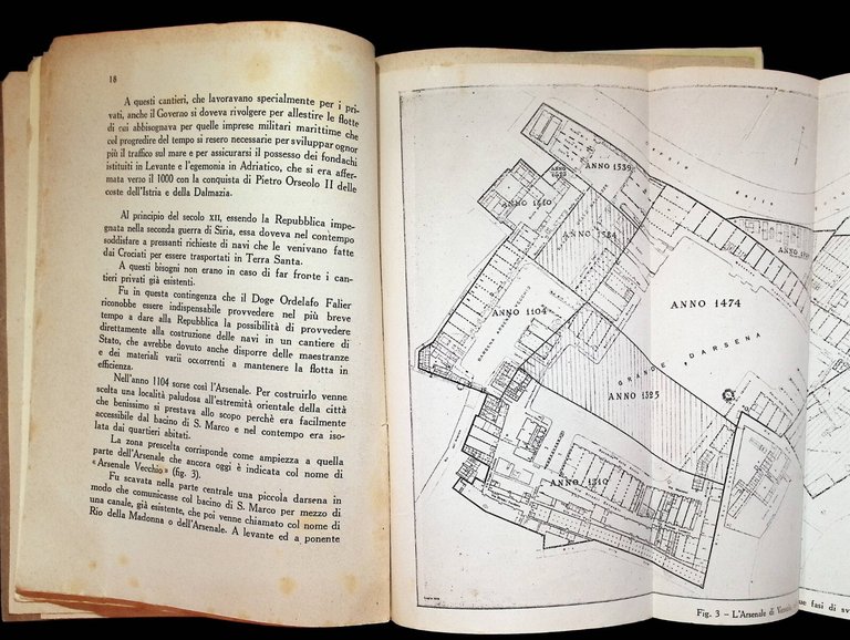 L'Arsenale di Venezia - Rivista Marittima 1927 Pinnarò Cartine | Immagine Gallery 5