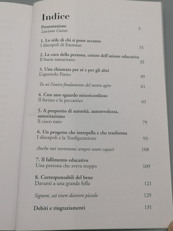 L'Arte dell'Incontro Libro Luca Diliberto Educatori Scuola Gesù 9788882846138