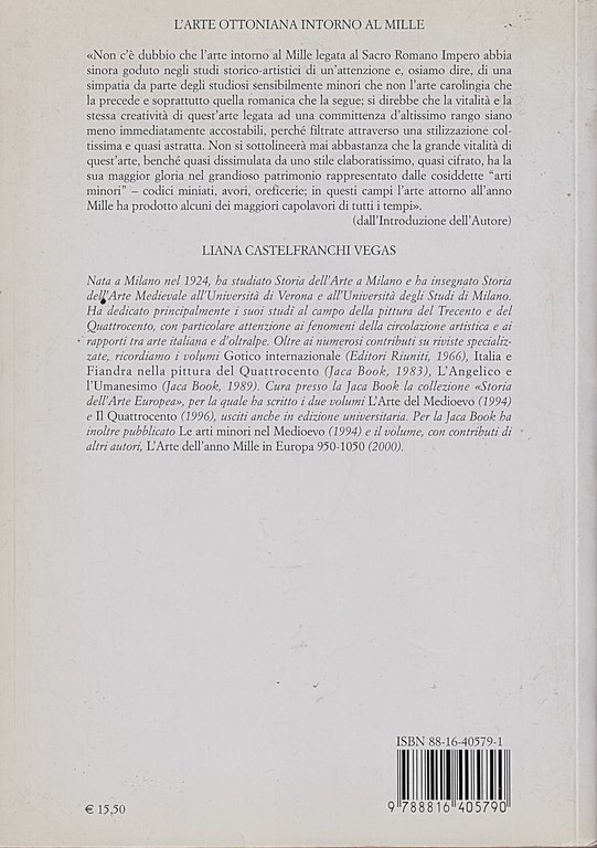 L'arte ottoniana intorno al Mille