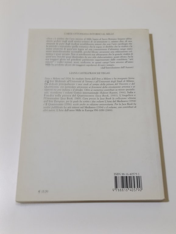 L'arte ottoniana intorno al Mille