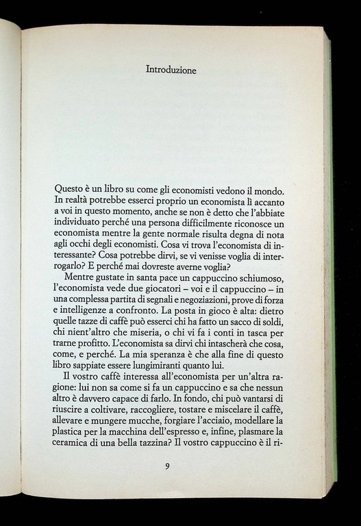 L'Economista Mascherato LIbro Tim Harford Prima Edizione RIzzoli 2006