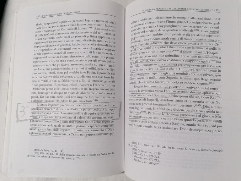 L'Educazione Di Un Re Fanciullo Michel De L'Hospital Francesco II …