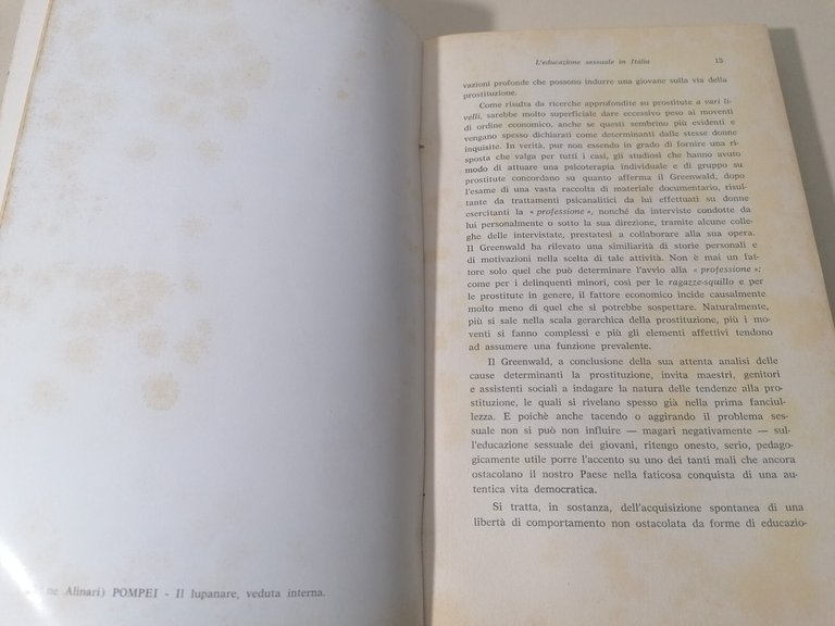 L'Educazione Sessuale In Italia