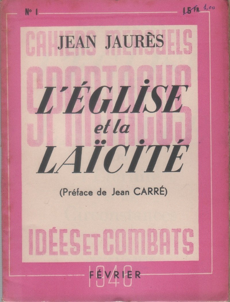 L'Eglise et la laïcité, ou l'eternité et les circonstances - … | Immagine principale