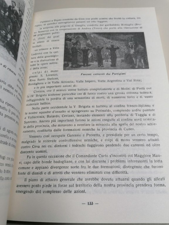 L'Epopea Dell'Esercito Scalzo Libro Mascia Resistenza Imperiese Prima Edizione